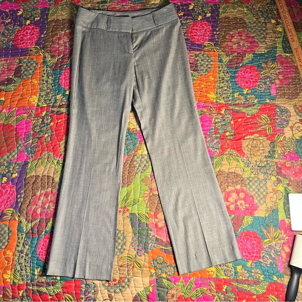 Boss Grey Patterned Trousers
